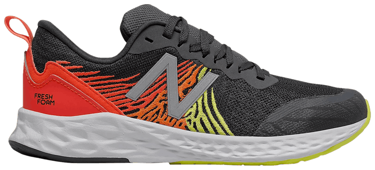 New Balance Fresh Foam Tempo Big Kid Wide Phantom Neo Flame