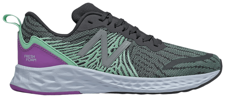 New Balance Fresh Foam Tempo Big Kid Wide Neo Mint Violet
