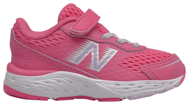 New Balance 680v6 Bungee Toddler Sporty Pink Astral Glow