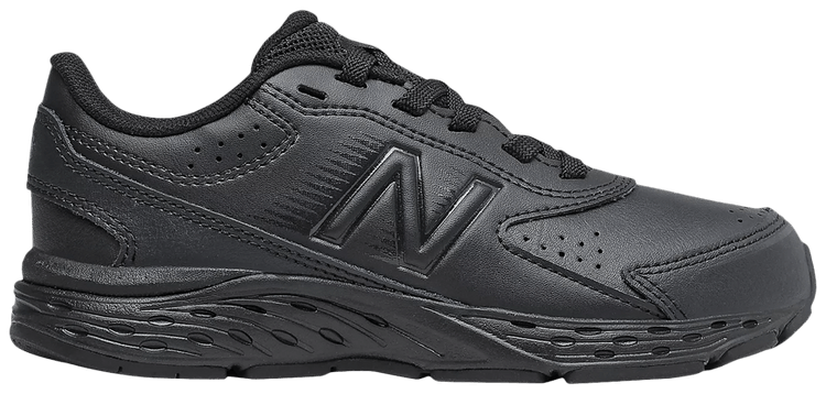 New Balance 680v6 Uniform Big Kid X Wide Black
