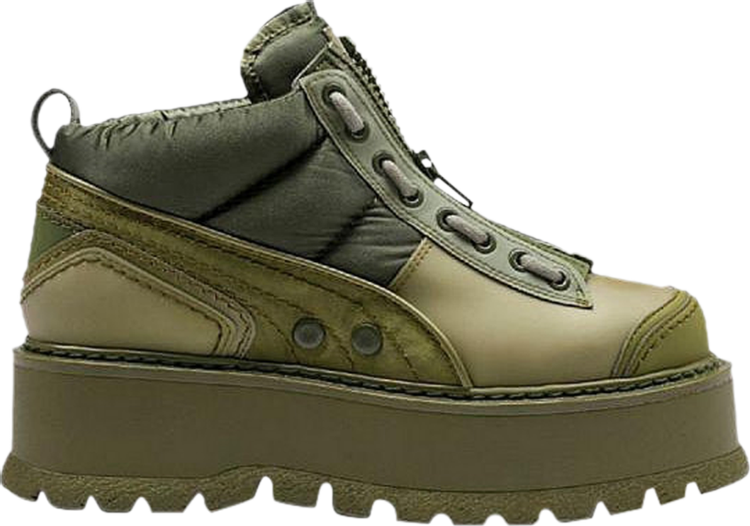 Fenty x Wmns Sneaker Boot Zip 'Army Green'