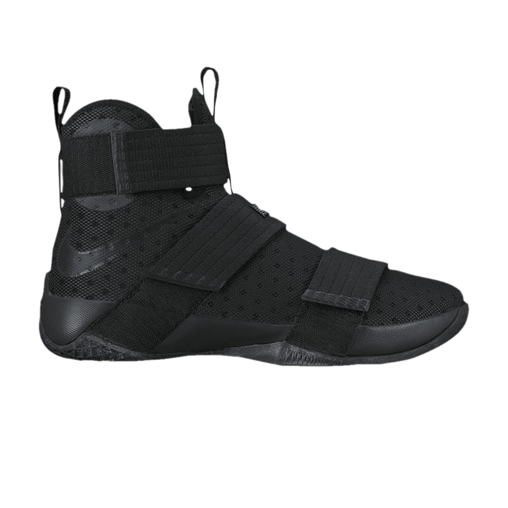 Lebron 10 sale soldier black