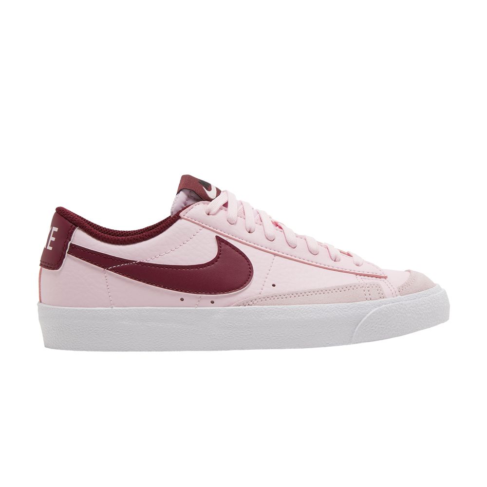 Pre-owned Nike Blazer Low '77 Gs 'pink Foam Dark Beetroot' | Kid's Size 6.5