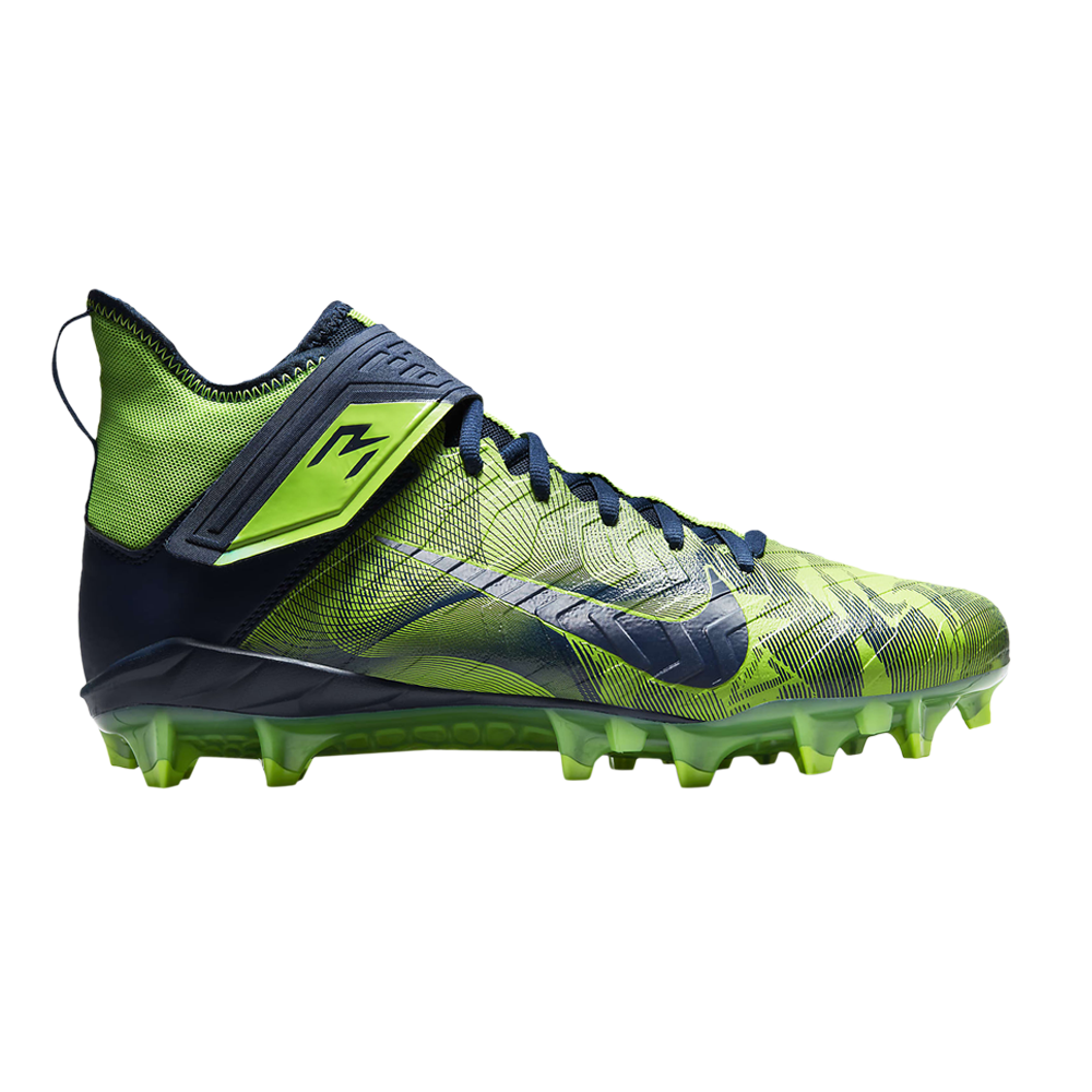 Pre-owned Nike Alpha Menace Pro 2 Mid Rw 'action Green'