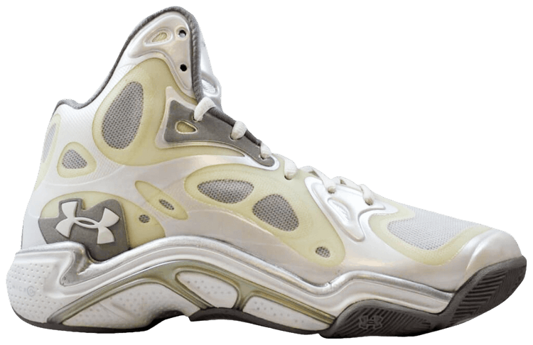 Under Armour Micro G Anatomix Spawn White Metallic Silver