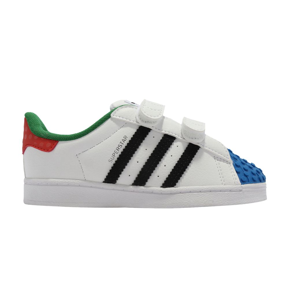 LEGO x Superstar CF I 'White Red Blue' - H03969