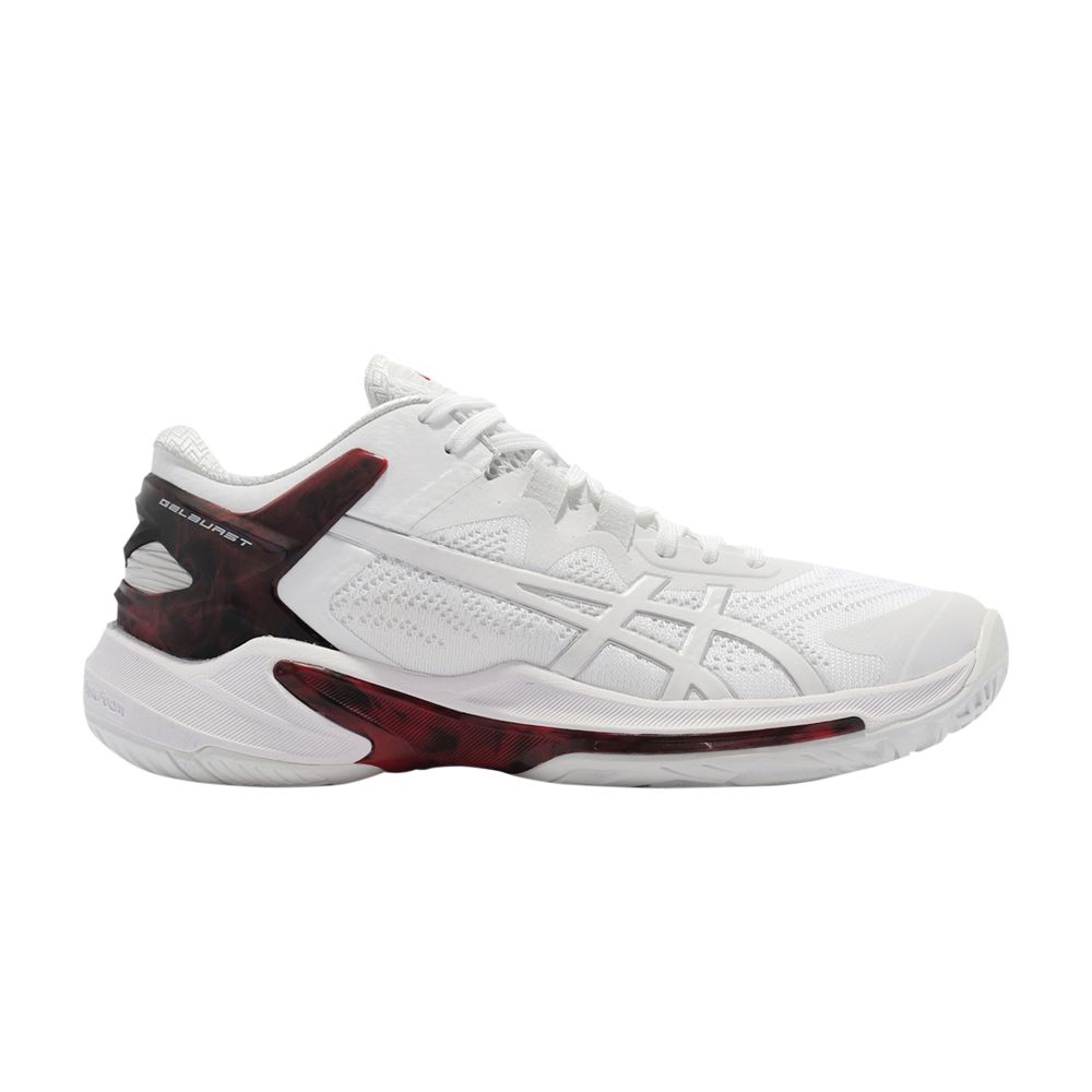 ASICS GEL BURST 25 LOW 'WHITE CLASSIC RED'