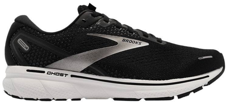 Brooks Ghost 14 2E Wide Black White