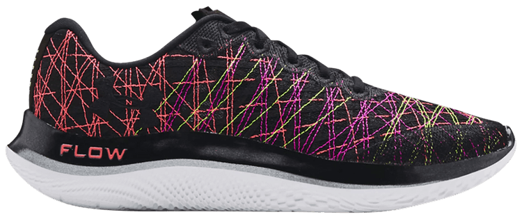 Under Armour Flow Velociti Wind Prizm Black Venom Red