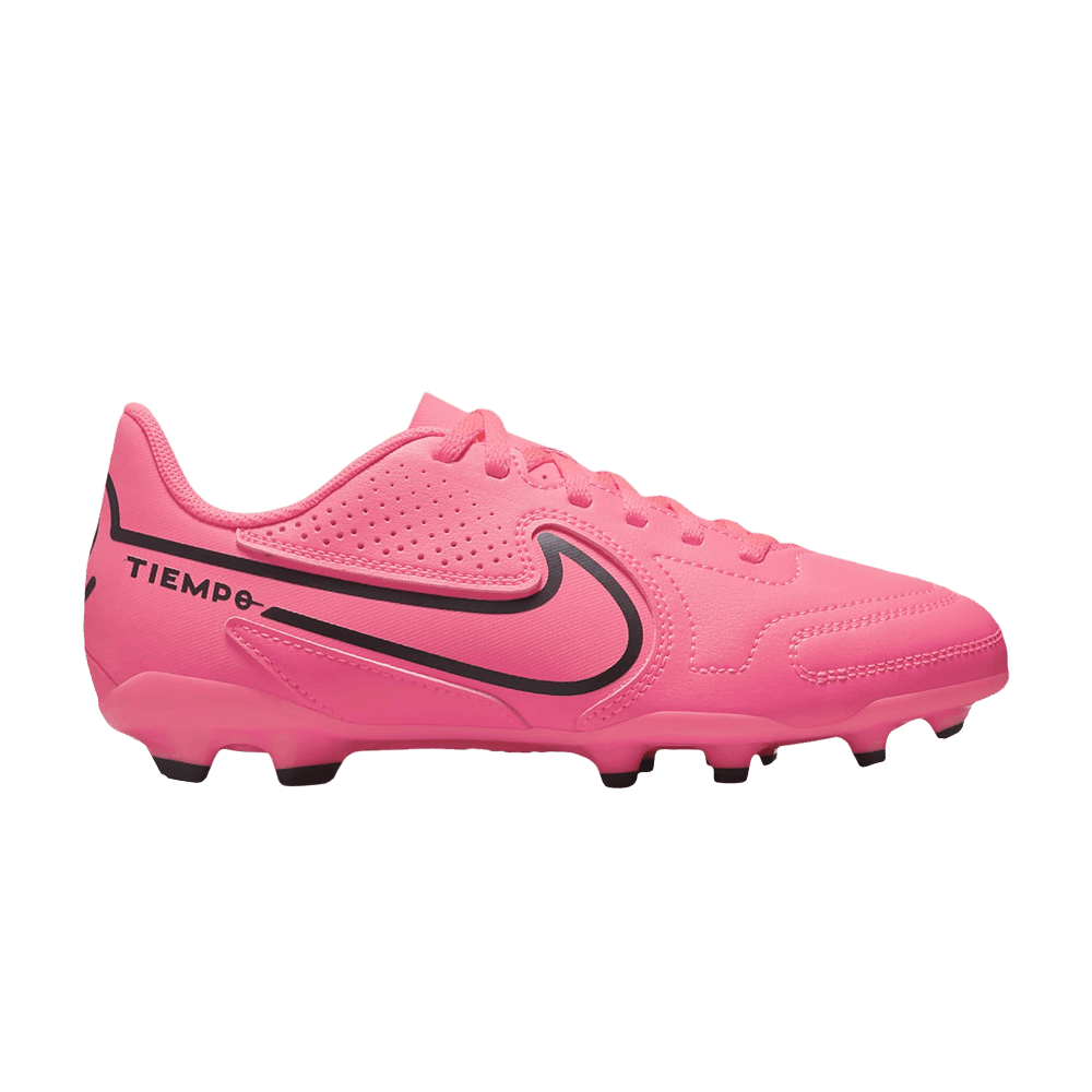 Nike pink tiempo clearance