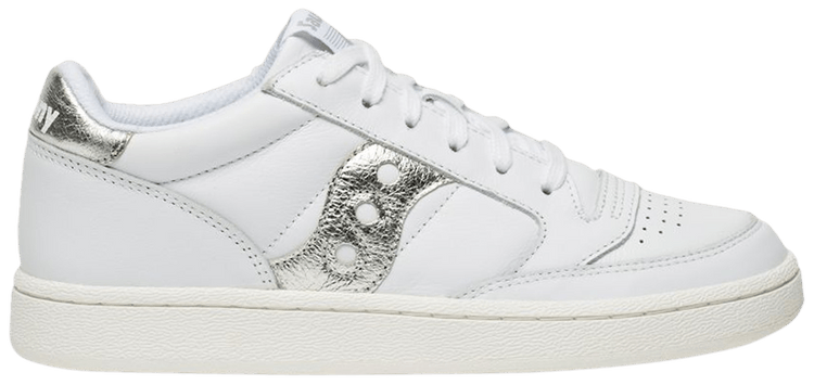 Saucony Wmns Jazz Court White Silver