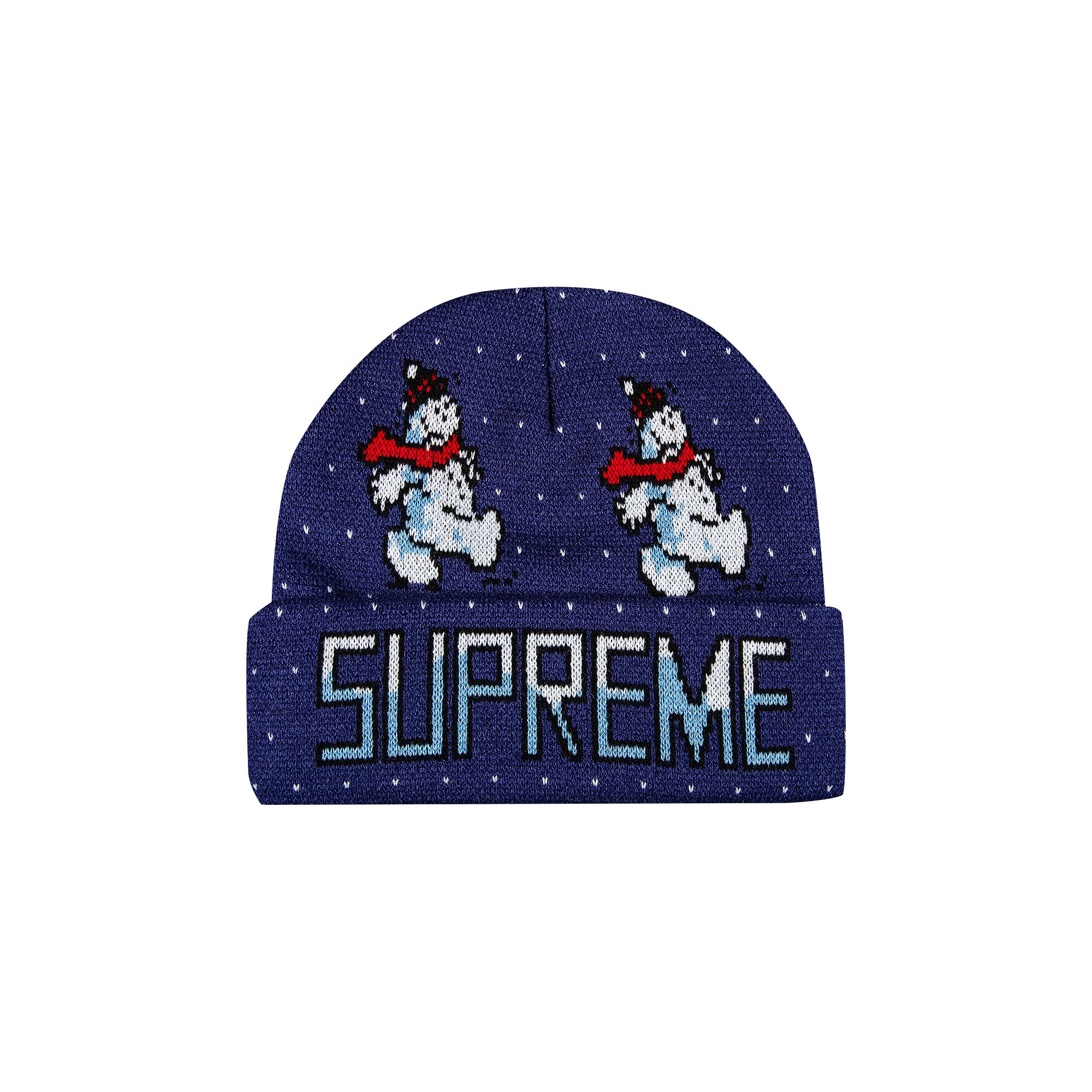 Supreme Snowman Beanie 'Light Navy' | Blue | Men's Size Onesize