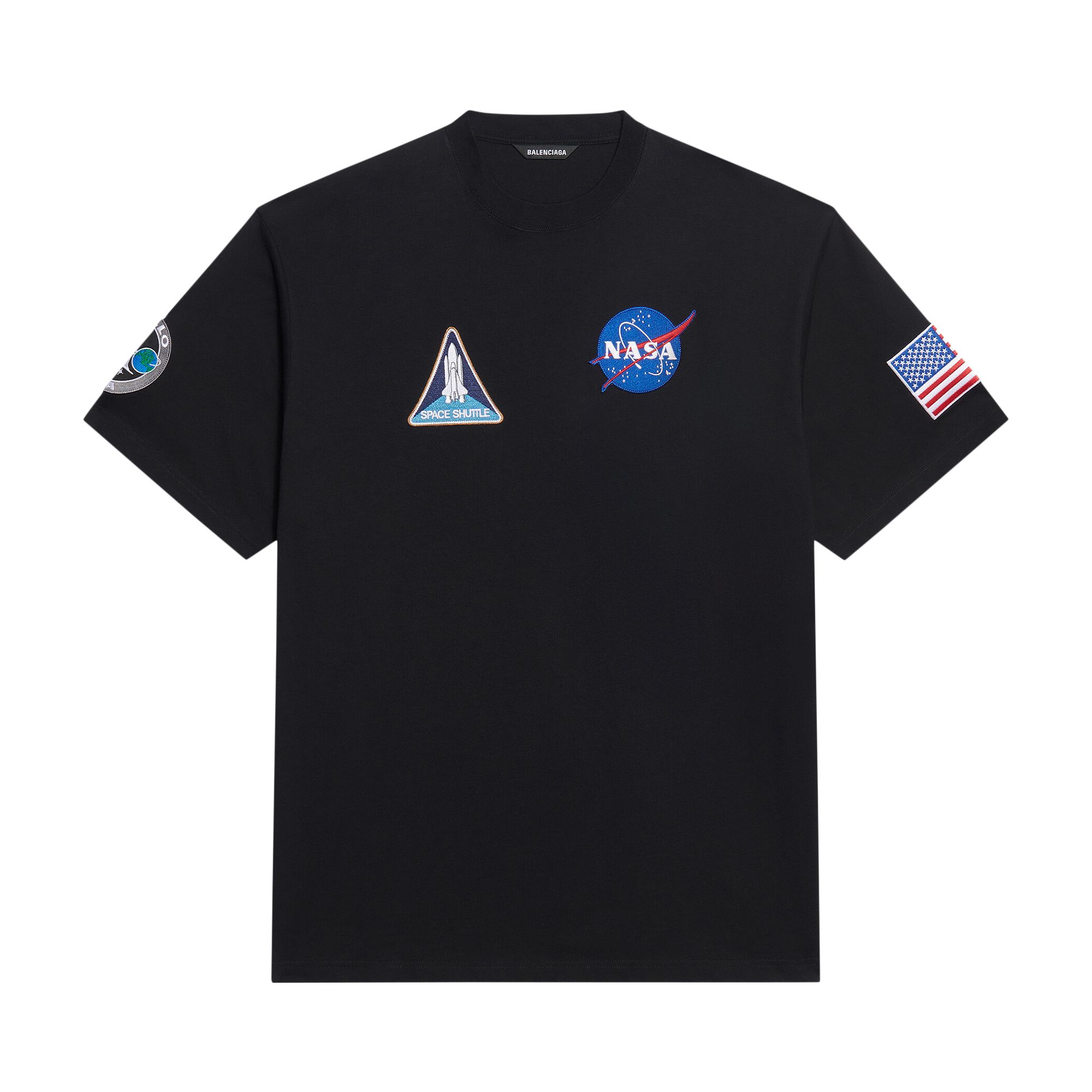 Balenciaga Boxy T-Shirt 'Black/White' | Men's Size 2XS
