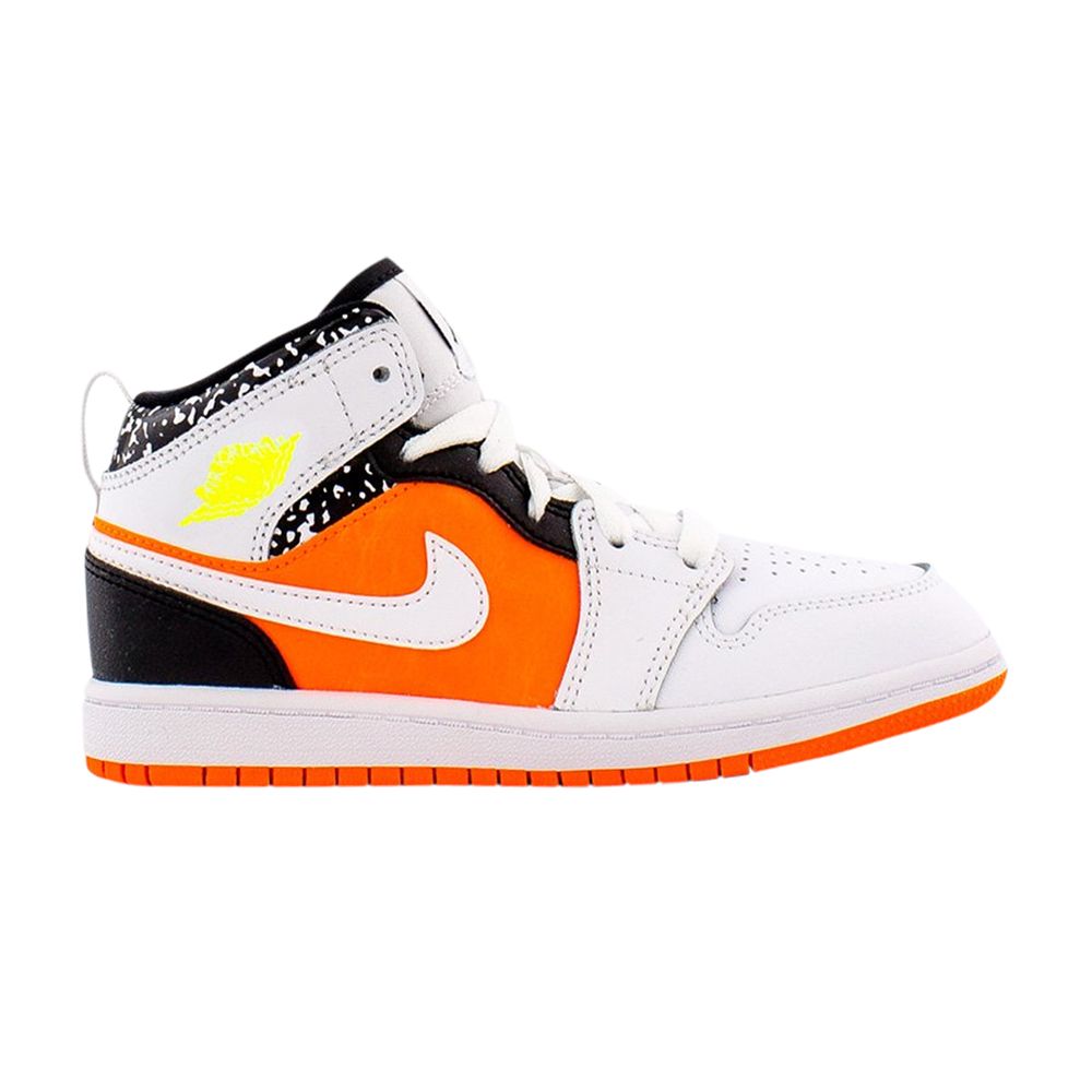Air Jordan 1 Mid PS 'Notebook' | White | Kid's Size 11