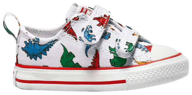 Chuck taylor all star hook and loop dinoverse low top store