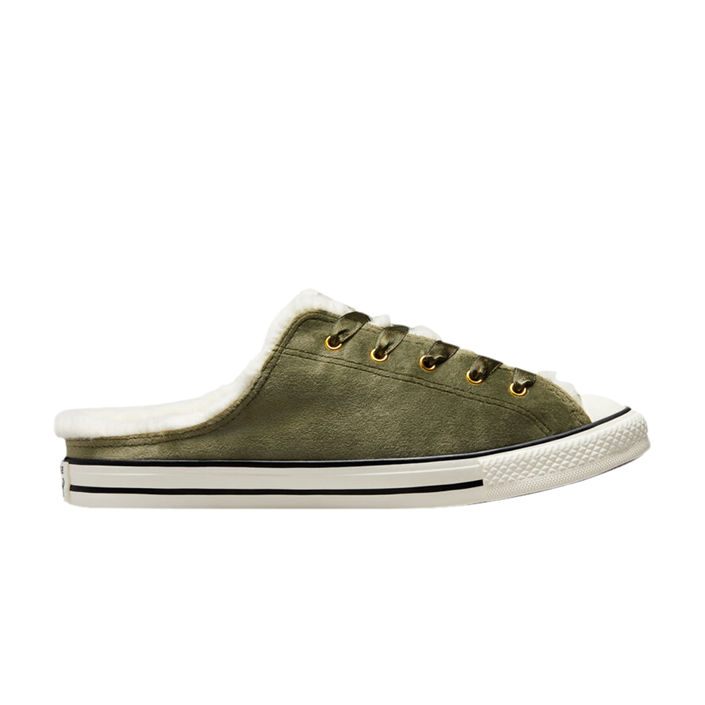 Pre-owned Converse Wmns Chuck Taylor All Star Dainty Mule 'welcome To The Wild - Field Surplus' In Green