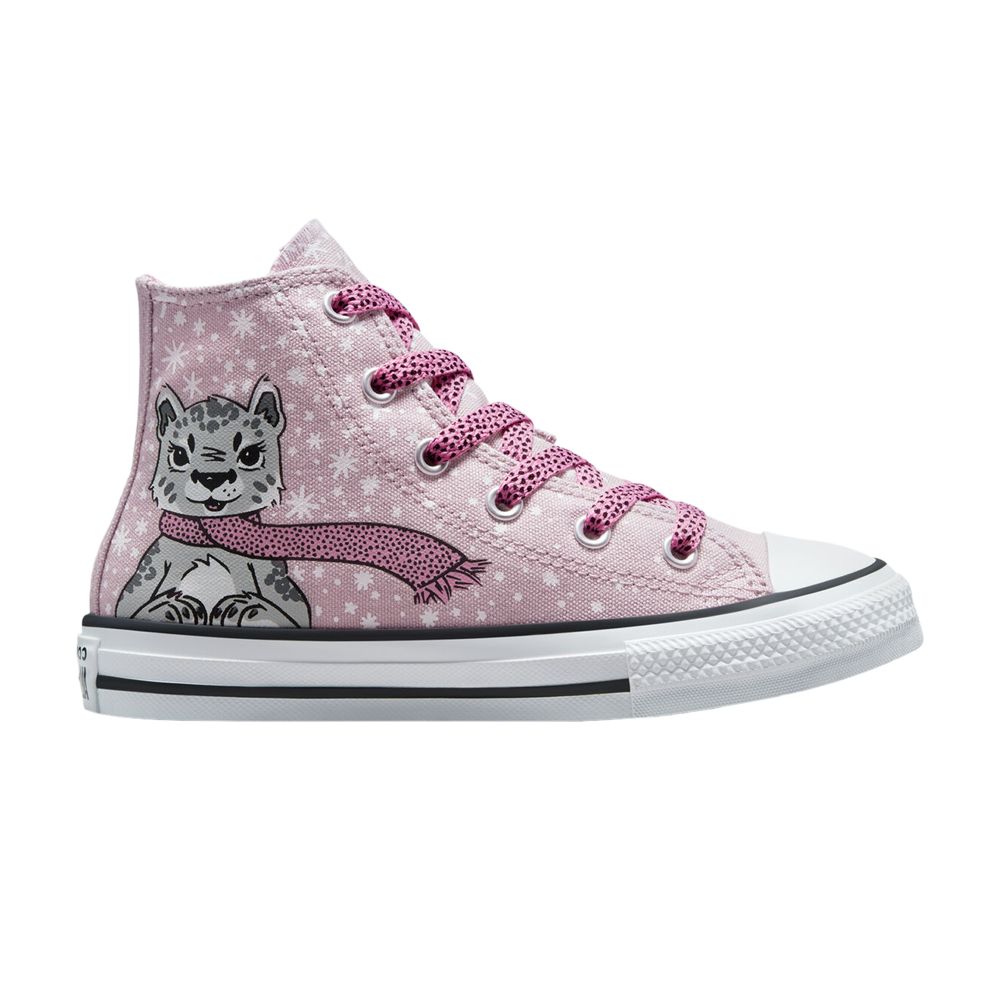 Converse Chuck Taylor All Star High GS 'Snowy Leopard' | Pink | Kid's Size 12 - 672101F