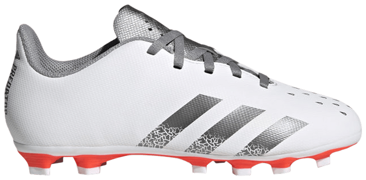 Adidas Predator Freak4 FG J White Solar Red