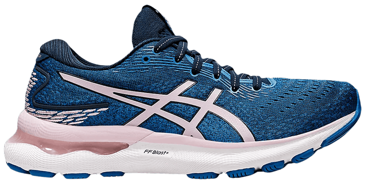 ASICS Wmns Gel Nimbus 24 French Blue Barely Rose