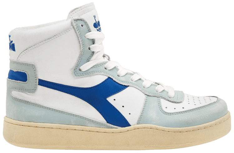 Diadora Mi Basket High Used Grey Dark Antique Silver