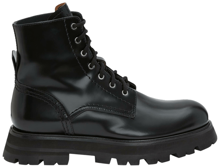Alexander McQueen Wmns Wander Boot Black