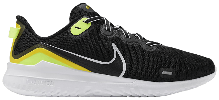 Nike Renew Ride Black University Gold