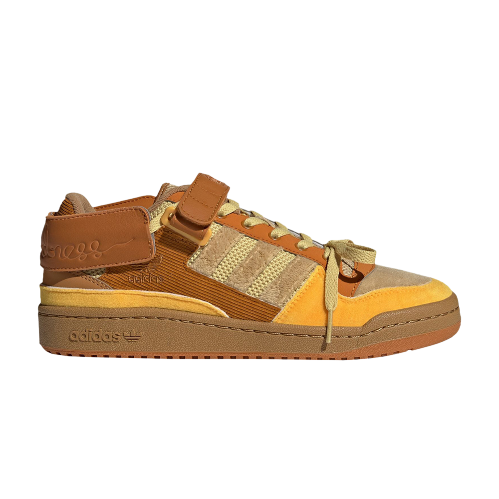 Pre-owned Adidas Originals Melting Sadness X Forum Exhibit Low 'puppet Costume - Craft Ochre' In Brown