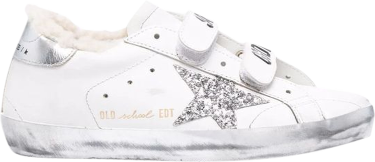 Golden Goose Wmns Old School 'White Silver'