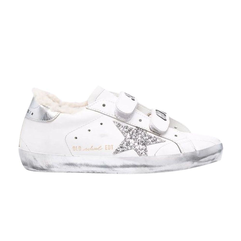 Pre-owned Golden Goose Wmns Old School 'white Silver' | Women's Size 36