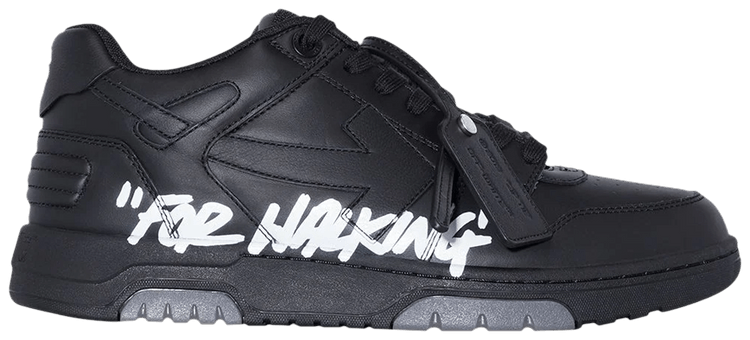 国内発送☆Off-White☆OUT OF OFFICE FOR WALKING/BLACK/WHITE Off-White Out of Office 'For Walking - Black White' — Kick Game