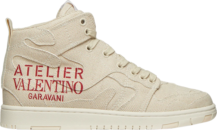 Valentino Wmns Atelier 07 High Sneaker 'Camouflage Edition - Natural'