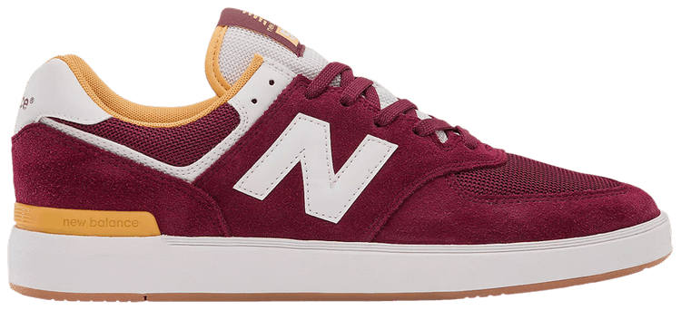New Balance 574 2E Wide Burgundy Gum