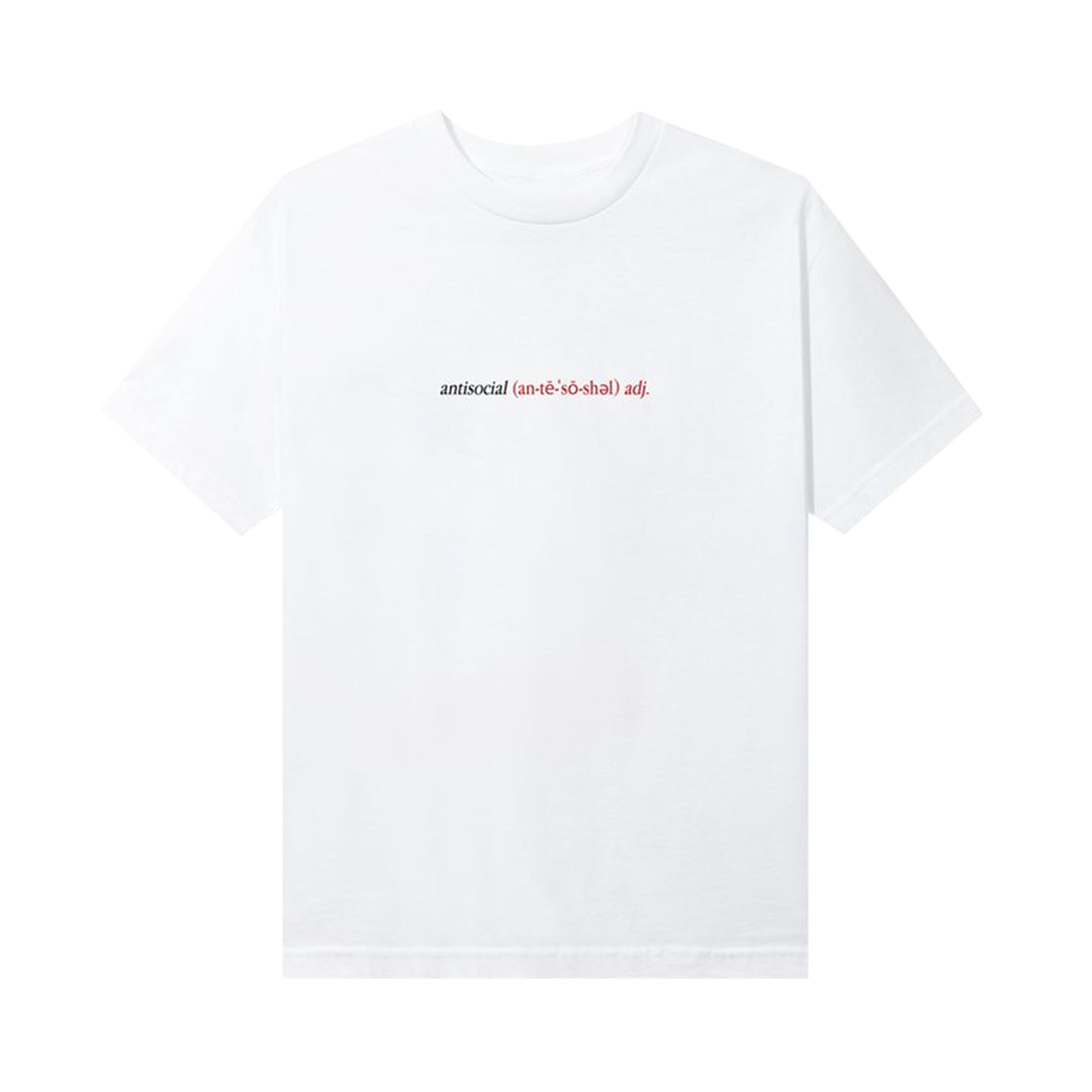 Anti Social Social Club Enrolled Tee 'White' | Men's Size M