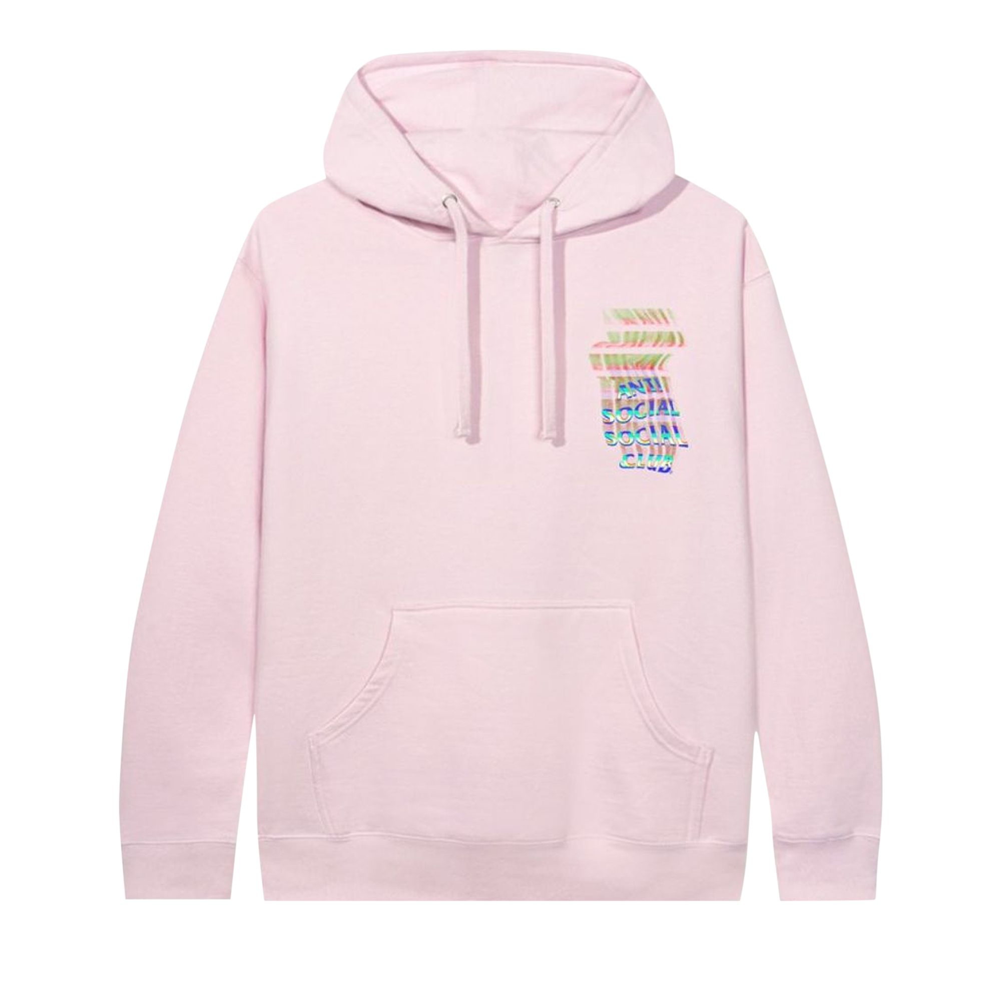 Anti Social Social Club Channel 747 Hoodie 'Pink' | Men's Size 2XL
