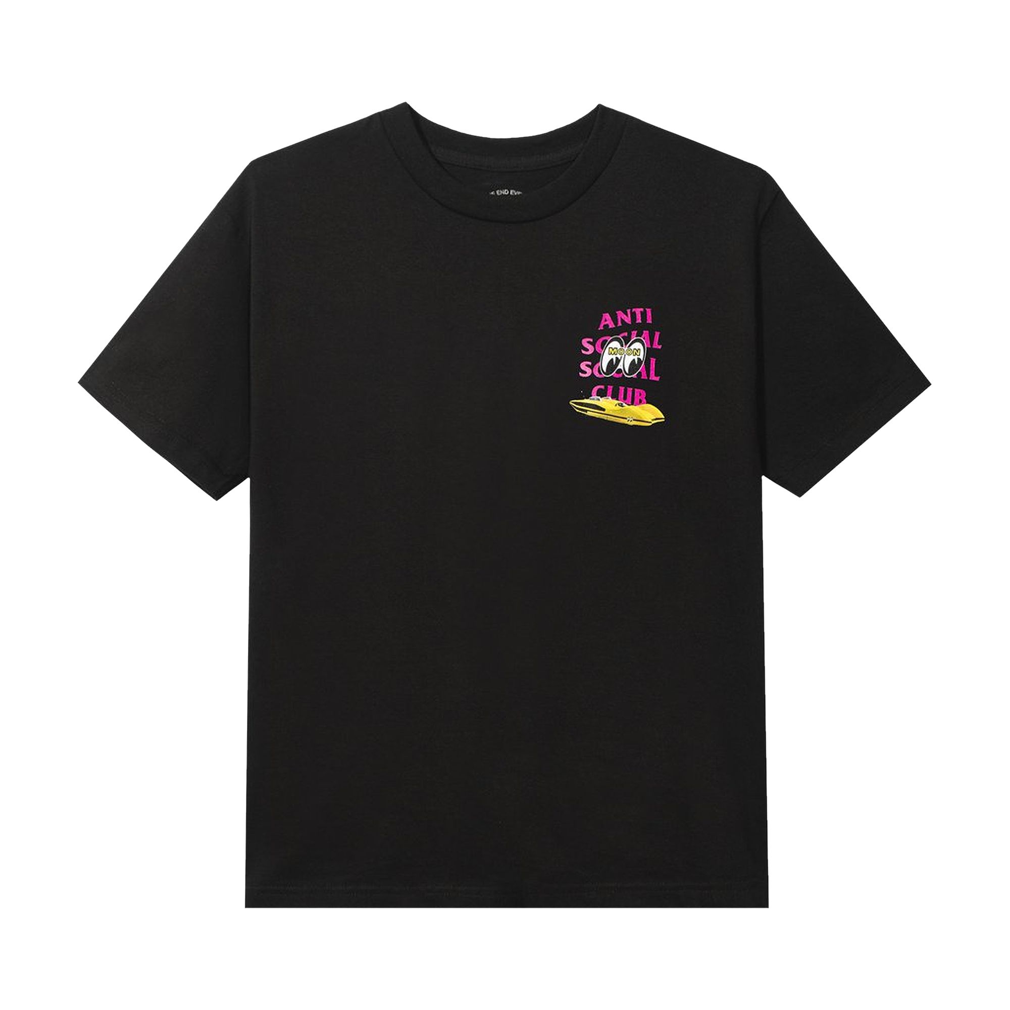 Anti Social Social Club x Mooneyes Flats Photo Tee 'Black' | Men's Size XL