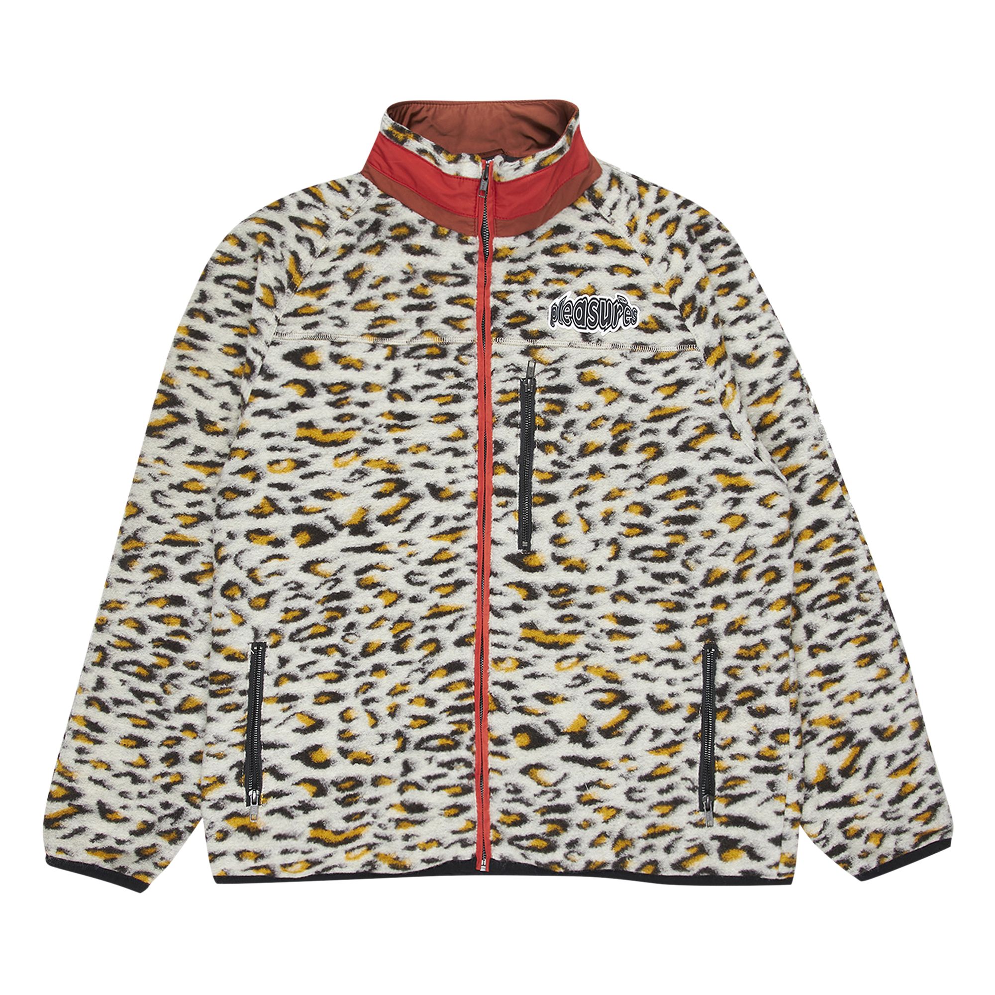Pleasures Strain Fuzzy Jacket 'White' | Men's Size M
