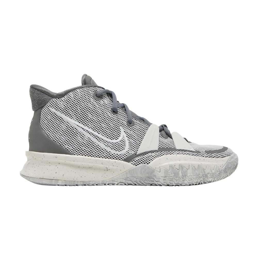 Pre-owned Nike Kyrie 7 Se Gs 'chip' | Grey | Kid's Size 4