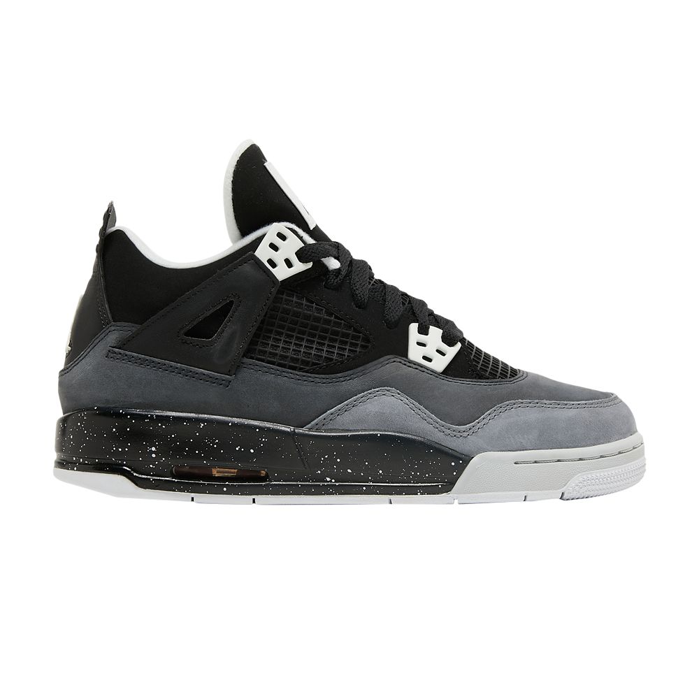 Air Jordan 4 Retro GS 'Fear' 2013 | Black | Kid's Size 4