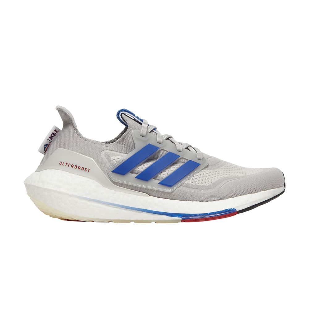 adidas UltraBoost 21 'NCAA Pack - Kansas' | Grey | Men's Size 7