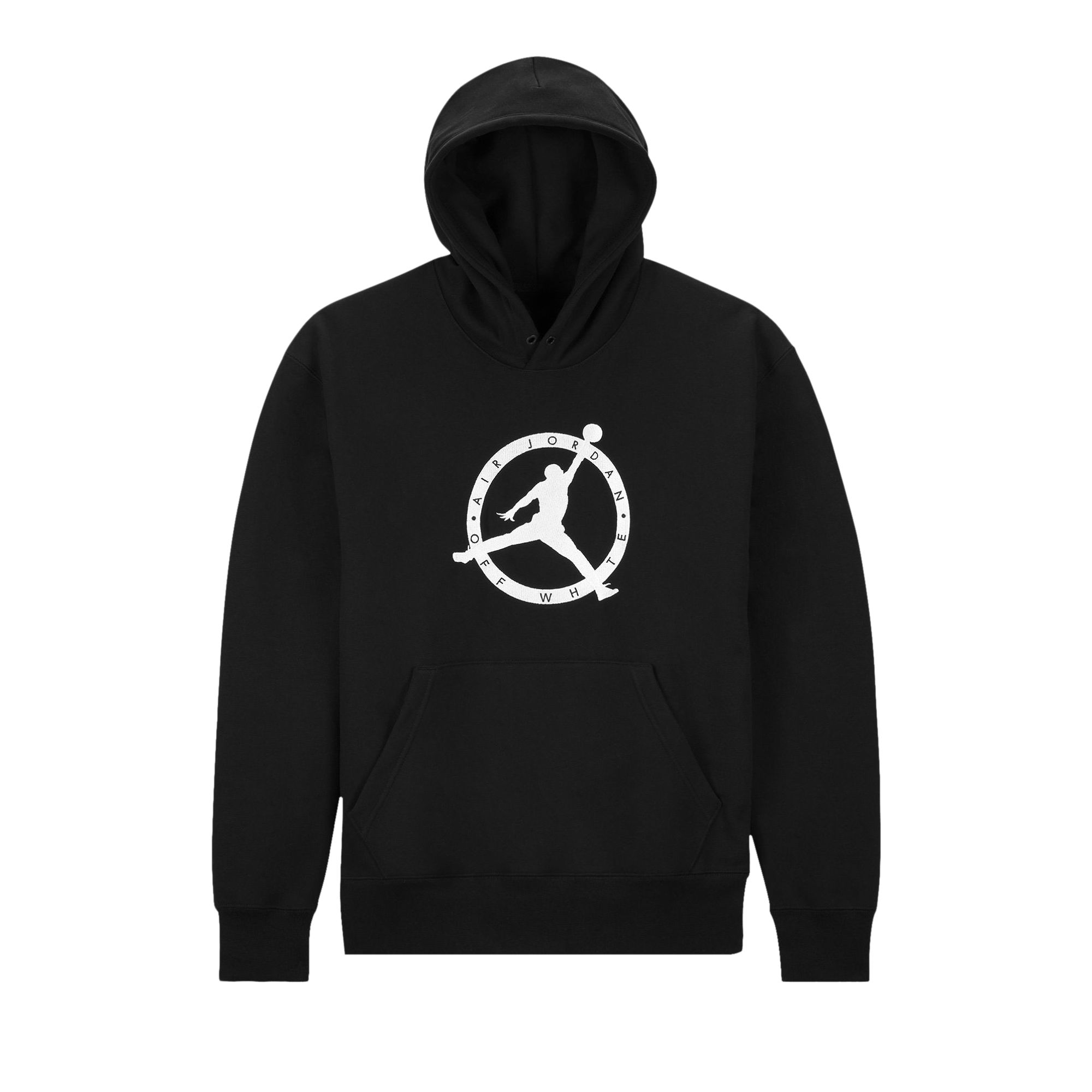 Air Jordan x Off-White MJ Hoodie 'Black/White/Forest Green' | Men's Size XS