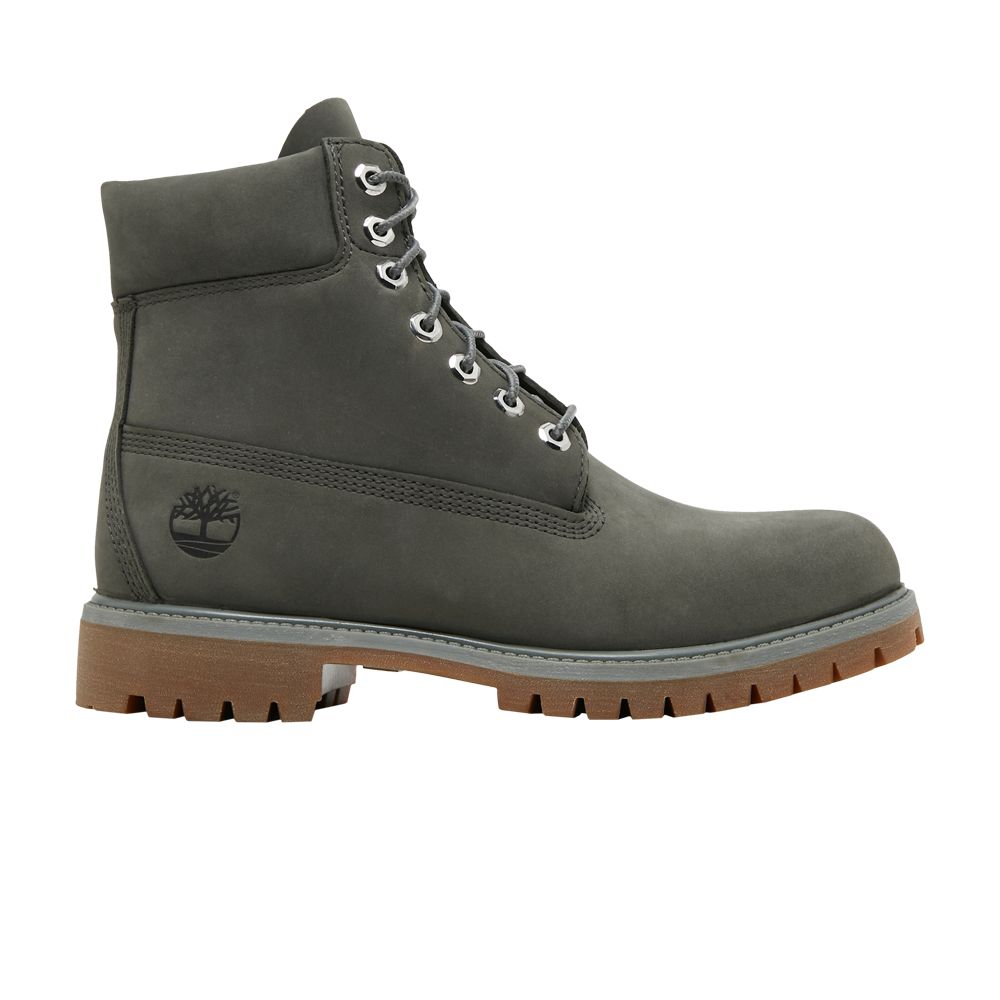Pre-owned Timberland 6 Inch Waterproof Premium Boot 'dark Grey' | Men's Size 13