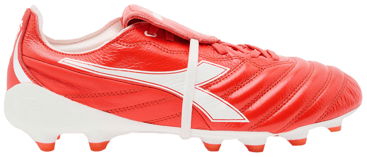 Diadora Brasil Elite Tech LPX FG Fluo Red