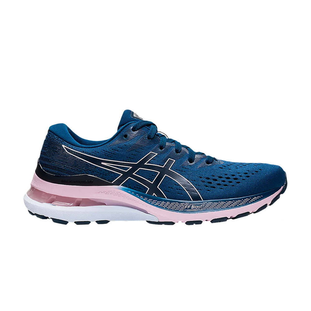Pre-owned Asics Wmns Gel Kayano 28 Wide 'mako Blue Barely Rose'