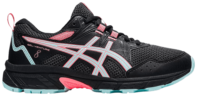 Asics Gel Venture 8 GS Black Clear Blue