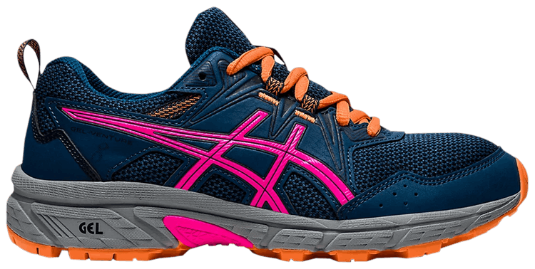 Asics Gel Venture 8 GS Mako Blue Pink Glow