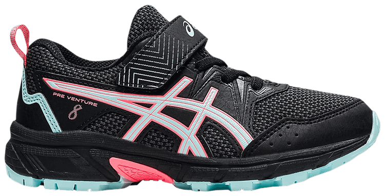 Asics Pre Venture 8 PS Black Clear Blue