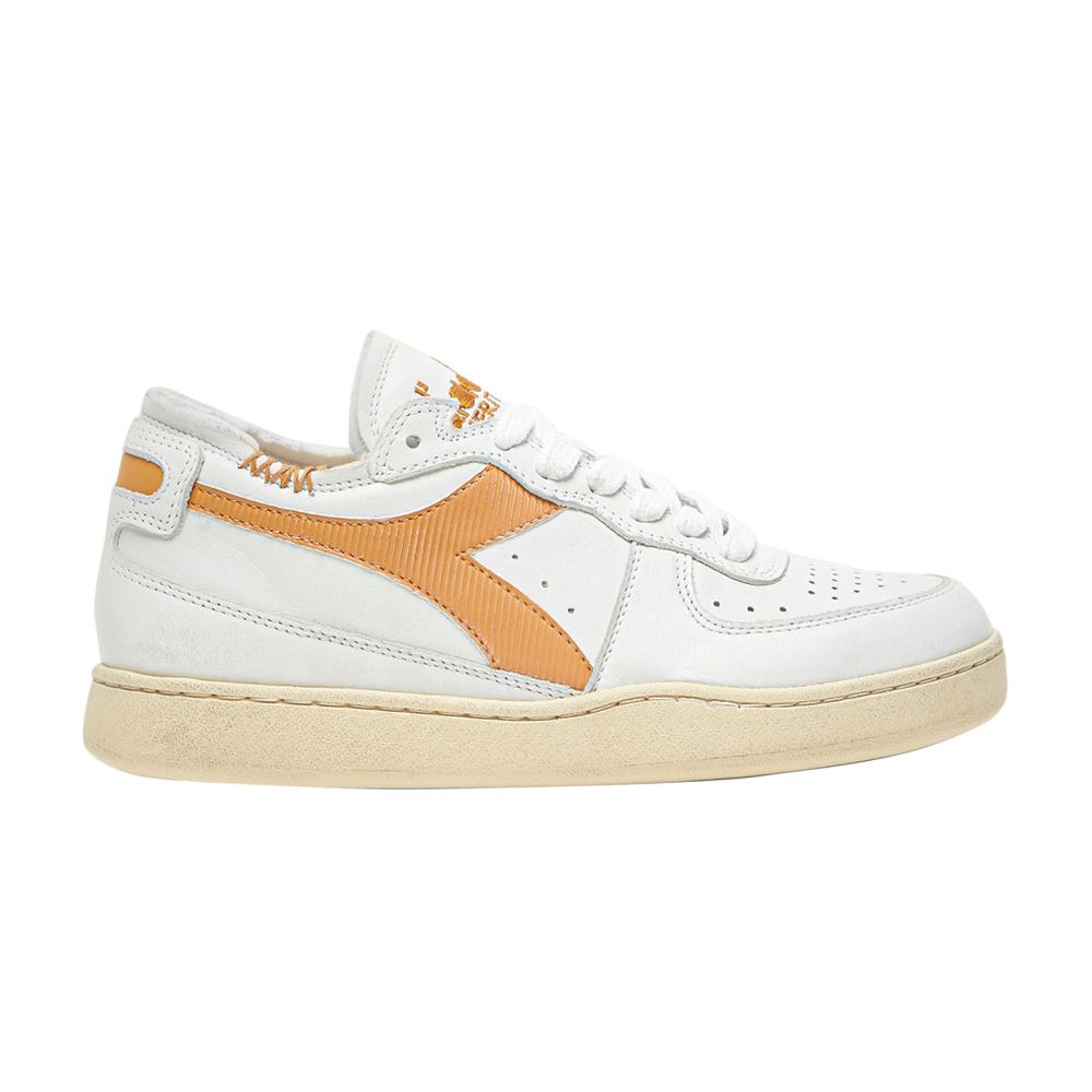 Diadora Mi Basket Row Cut 'White Nugget' | Men's Size 6 - 201-176282-C9597