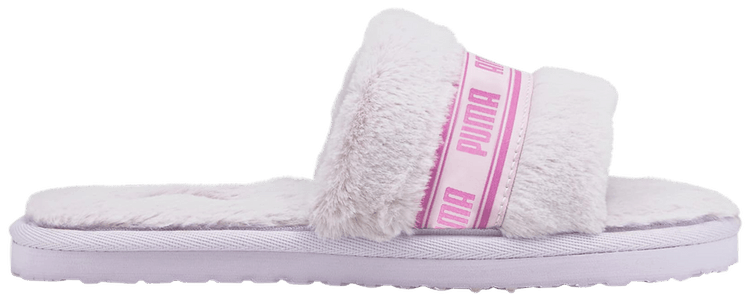 Puma Fluff Slide Jr Lavender Fog