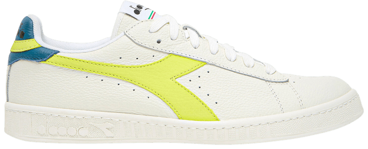 Diadora Game L Low White Sulphur Green