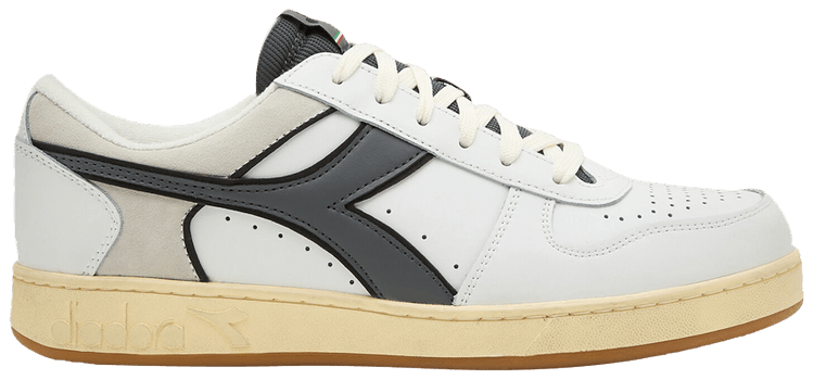 Diadora Magic Basket Low Icona White Steel Grey